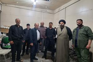 برپایی موکب امام سجاد(ع) در معراج شهدا شهر سمنان به مناسبت شب‌های حماسه