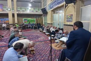 برگزاری کرسی تلاوت قرآن در مسجد عابدینیه سمنان
