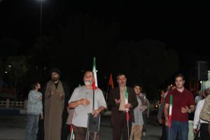 برپایی موکب امام سجاد (ع) مسجد عابدینیه در میدان هفت تیر سمنان