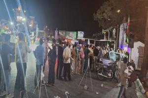 هفتاد و چهارمین شب اقتدار مردمی در سمنان برگزار شد